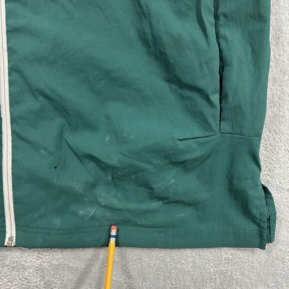 Adidas Full Zip‎ Windbreaker Hooded Jacket Men L Green Blue White Active - Picture 12 of 16